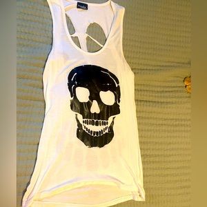 Skull tank top